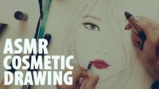 ASMR *Soft Spoken* Drawing Own Face chart (Binaural)(Korean)