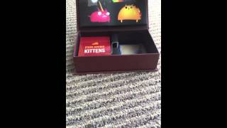 Exploding Kittens Unboxing