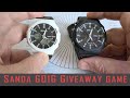 Sanda 6016 watch giveaway game #sanda #sandawatch #gedmislaguna #casioakhomage