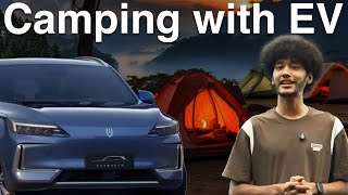 Camping with friends at Kulekhani | 1st in Nepal |  Using EV for electricity. - Sital Ghimire