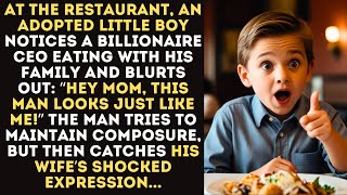 An Adopted Little Boy Notices a Billionaire CEO and Blurts Out: \