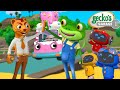 Gecko & Weasel Work Together! | Gecko's Garage | Trucks For Children | Cartoons For Kids