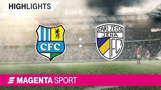 Chemnitzer FC - FC Carl Zeiss Jena | Spieltag 9, 19/20 | MAGENTA SPORT