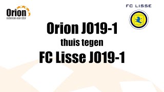 Orion JO19-1 vs FC Lisse JO19-1 (8 okt 2022)