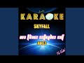 Skyfall (In the Style of Adele) (Karaoke Version)