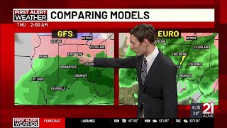 First Alert Forecast: Meteorologist Brian Barrett Sunday Morning Weather