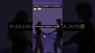 Exam time CORONA funny short #corona #coronavirus aa jaye for students 😅😅 #funny #meme