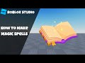 How to make Magic Spells in Roblox! [Grimoire System] (Roblox Studio Scripting Tutorial 2024)