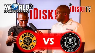 Orlando Pirates vs Kaizer Chiefs | Junior Khanye Prediction & Analysis