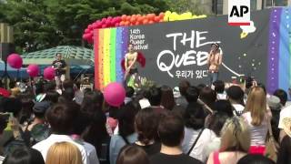 Annual gay pride parade in Seoul