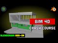 BIM 4D Crash Course - Scheduling, Resources, Animations with BlenderBIM