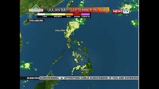 QRT: Weather update as of 5:59 PM (September 25, 2019)