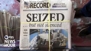News Wrap: Kansas county to pay $3 million for police raid on newspaper