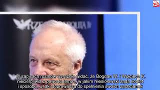 Opublikowano stenogramy seksafery Niesiołowskiego. „Niestety już tylko sprawy się posuwają” | Powięk