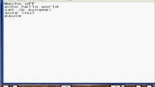batch tutorial 1