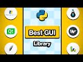 Best Python GUI Libraries Compared! (PyQt, Kivy, Tkinter, PySimpleGUI, WxPython & PySide)