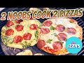 2 NOOBS ATTEMPT SMOKED PIZZA!