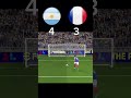 argentina vs france imagery penalty shoootout.