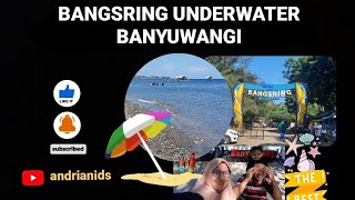 BANGSRING UNDERWATER BANYUWANGI!! #vlog #travel #beach #beautiful