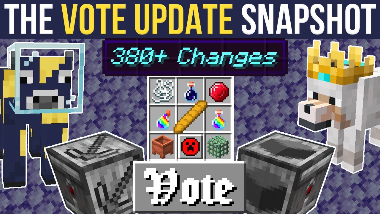 Minecraft Snapshot 23W13A_OR_B - The Vote Update! - YouTube