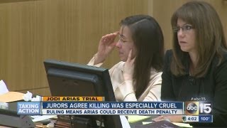 Jurors find Jodi Arias eligible for death penalty