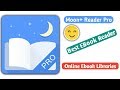 How to use moon+ reader pro | Best EBook Reader for Android | Online Ebook Libraries