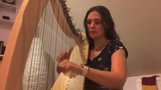 Skye Boat Song - Harp cover - arr. Sylvia Woods - Salvi Mia