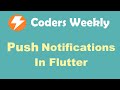 Flutter - Create Push Notification in Flutter using Firebase
