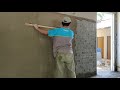 how to plaster house walls quickly and neatly how to cover house walls