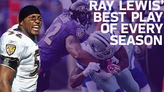 Ray Lewis' Best Play of Every Season | NFL Highlights