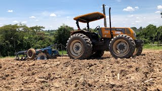 VALTRA A750 INÍCIO PREPARO DE SOLO PARA PLANTIO DE TOMATE!