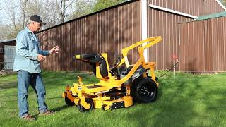 The Cub Cadet Ultima ZTX4 24 HP 60 inch Deck Zero Turn