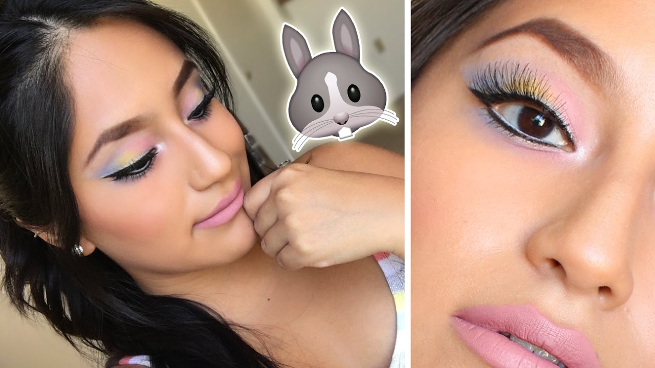Easter Spring Eye Makeup Tutorial Youtube
