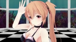 【MMD艦これ】Girlsを水着村雨嬢に踊ってもらった