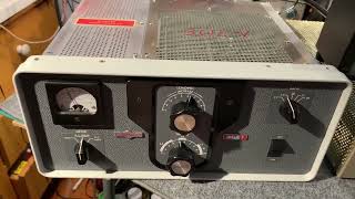 Collins 30L-1 Linear Amplifier Demo