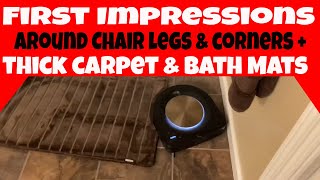 iRobot Roomba s9+ s9 - First Impressions - THICK Carpet and Bathroom mats test - Multiple Test