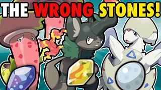 Creating Wrong Stone Evolutions For Pokemon