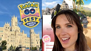 My BEST Mythical IVs! Fusion-Worthy Necrozma Hunt | GO Fest Madrid Park VLOG