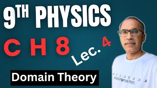 9Th Class Physics New Book Chapter 8 || Lecture 4 || Domain Theory Of Magnetism