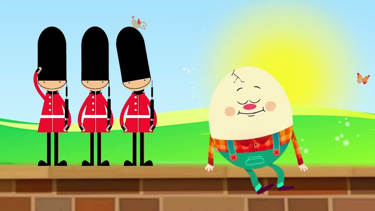 Humpty Dumpty Song Nursery Rhymes For Children Youtube Music