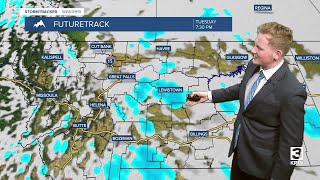 Gusty winds and more mountain snow- Tuesday, January 21