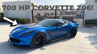 700+ HP C7 Z06 IS INSANE! 2015 Chevrolet Corvette Z06 Build @abc.garage