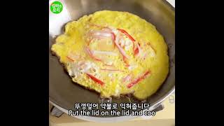 크래미 레시피♥엄마표요리[크래미계란덮밥] / Mom's Cooking[Crammy Egg Rice]