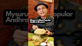 Mysuru's Most Popular Andhra Biryani! #mysore #foodvlog #biryani #andhrafood #kripalamanna