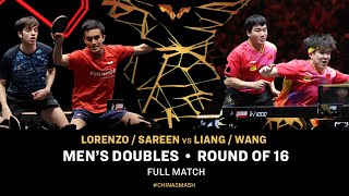 FULL MATCH | Lorenzo/Sareen vs Liang/Wang | MD R16 | #ChinaSmash 2024