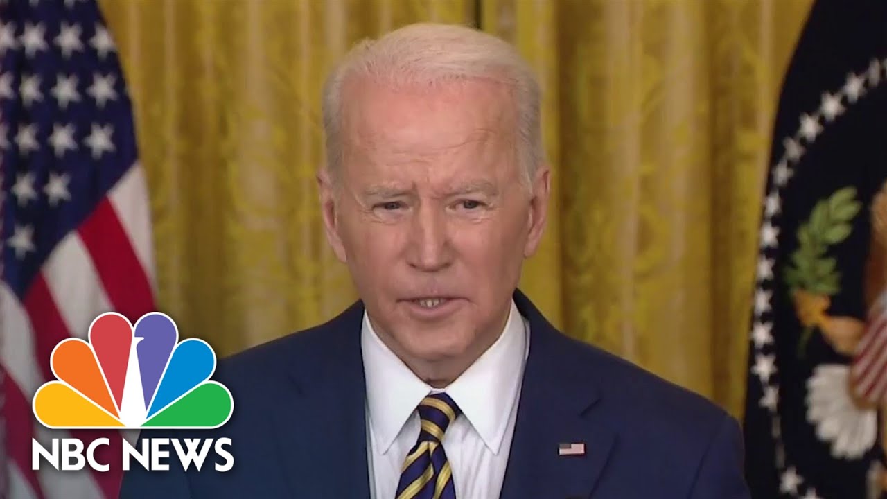 Biden: It Will Be A 'Disaster For Russia' If They Invade Ukraine