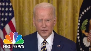 Biden: It Will Be A 'Disaster For Russia' If They Invade Ukraine