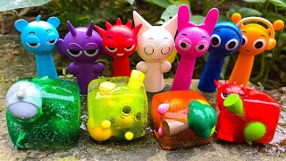 Hunting SPRUNKI in the Forest | Vineria, Mr Sun,  Fun Bot,  Garnold,  Brud,  Pinki,  Durpie,  Simon