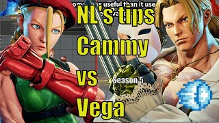 SFVCE 🕹 NL's Follower Feedback - Master rank Cammy vs Vega (Claw) match up notes