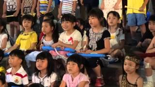 20140712孟庭第61屆純德幼兒園畢業典禮:畢業班表演春夏的櫻花